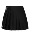 Philipp Plein Skull Pleated Mini Skirt