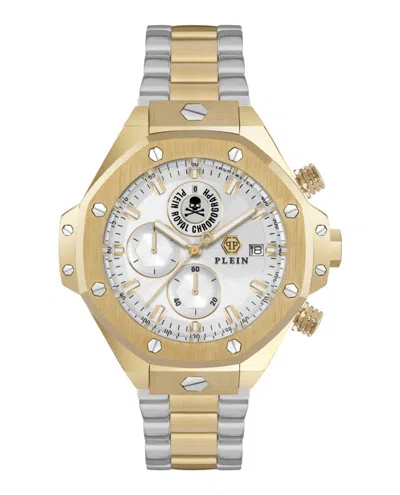 Philipp Plein Plein Chrono Royal Bracelet Watch In Gold