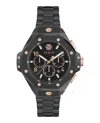 Philipp Plein Plein Chrono Royal Bracelet Watch In Black