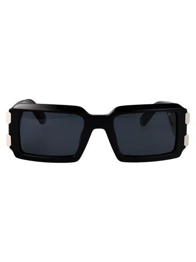 Philipp Plein Plein Eagle Sunglasses In Black