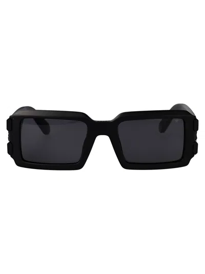 Philipp Plein Plein Eagle Sunglasses In Matte Black