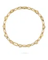 Philipp Plein Plein Edge Cable Chain Necklace In Gold