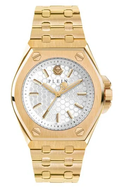 Philipp Plein Sport Plein Extreme Bracelet Watch, 44mm In Ip Yellow Gold
