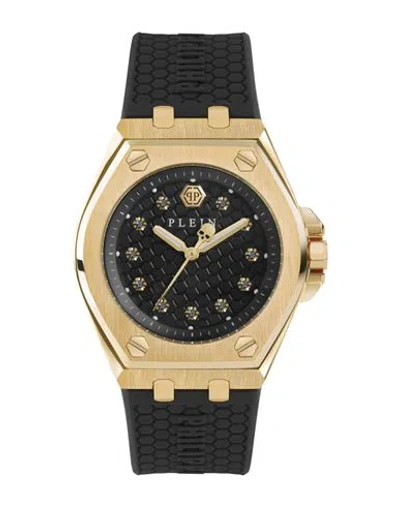 Philipp Plein Plein Extreme Crystal Watch Woman Wrist Watch Gold Size - Silicone