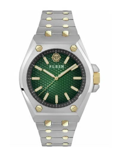 Pre-owned Philipp Plein Plein Extreme Watch, 43mm In Silver