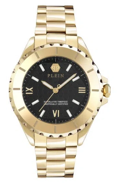 Philipp Plein Plein Heaven Bracelet Watch, 38mm In Yellow
