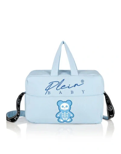 Philipp Plein Plein Kids Handle Bag D In Blue