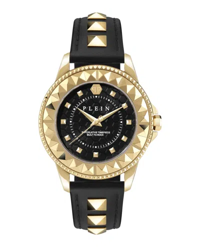 PHILIPP PLEIN PLEIN LADY ROCK LEATHER WATCH