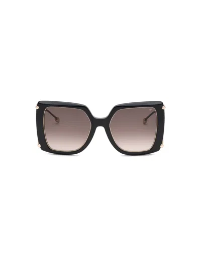 Philipp Plein Plein Queen Sunglasses In Animal Print