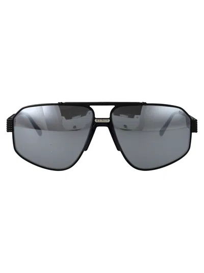 Philipp Plein Plein Rock Superhero Sunglasses In Matte Black