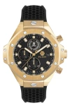 Philipp Plein Chrono Royal 42mm In Ip Yellow Gold