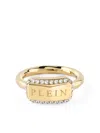 Philipp Plein Plein Tag Ring In 金色