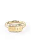 Philipp Plein Plein Tag Ring In Gold