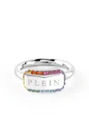 Philipp Plein Plein Tag Ring In Silber