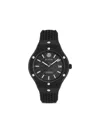 Philipp Plein Plein Underdog Silicone Watch In Black