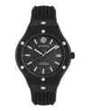 Philipp Plein Plein Underdog Silicone Watch In Black
