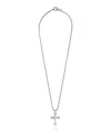Philipp Plein Plein Valentine Box Chain Necklace In Metallic