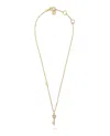 Philipp Plein Plein Valentine Cable Chain Necklace In Gold