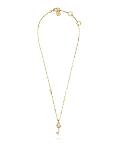 Philipp Plein Plein Valentine Cable Chain Necklace In Gold