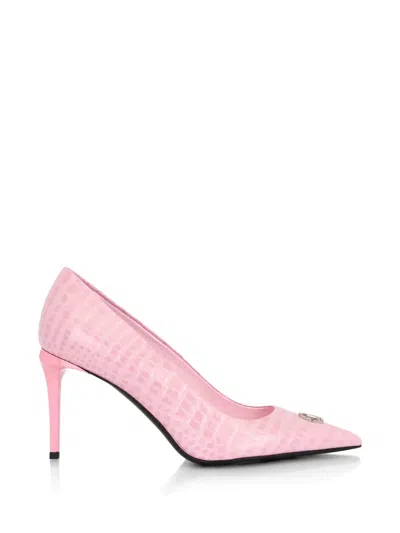 Philipp Plein Pointed-toe Pumps In Pink