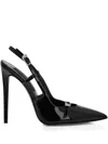 Philipp Plein Pointed-toe Slingback Pumps