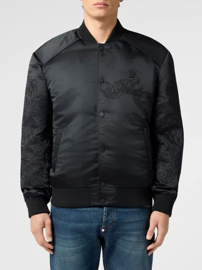 Philipp Plein Jacket Men Color Black