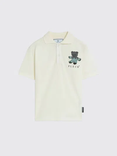 Philipp Plein Polo Shirt Kids  In White