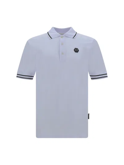 Philipp Plein Polo Shirts In White