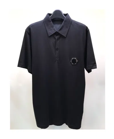 Philipp Plein Polo Shirt With Logo In Black
