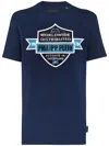 Philipp Plein Pp Crest T-shirt In Blue