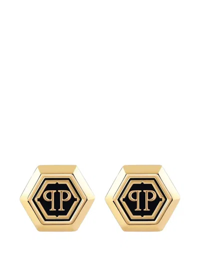 PHILIPP PLEIN PP HEXAGON CUFFLINKS