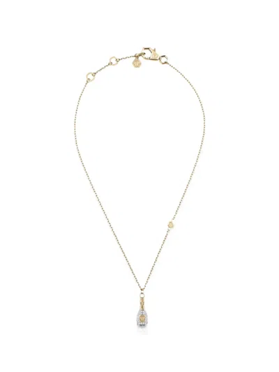 Philipp Plein Pp Multicharm Necklace In Gold