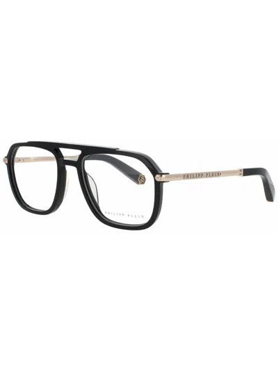 Philipp Plein Premium Acetate Men's Eyeglasses - Vpp018m In Purple