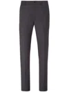 Philipp Plein Pressed-crease Tailored Trousers In Black