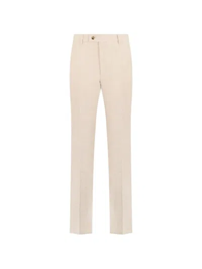 Philipp Plein Pressed-crease Tailored Trousers In Neutral