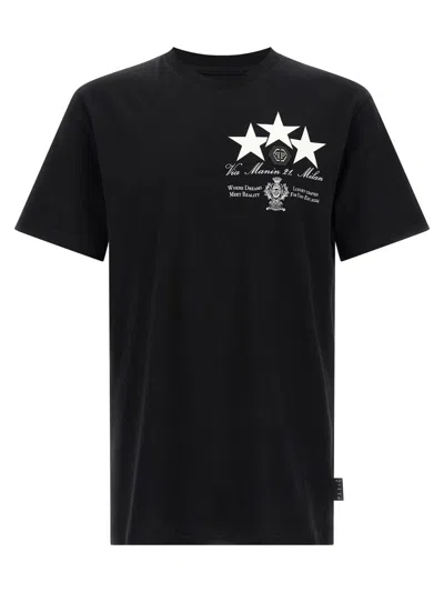 PHILIPP PLEIN PHILIPP PLEIN PRINT AND PATCH T-SHIRT