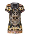 Philipp Plein Print T-shirt In Black