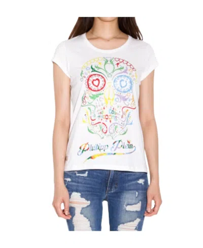 Philipp Plein Print T-shirt In White