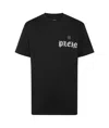 Philipp Plein Skull Crystal-embellished T-shirt In Black