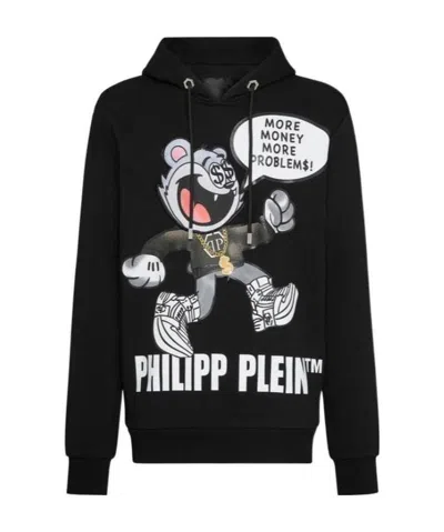 Philipp Plein Printed Sweater In Black
