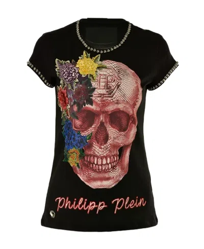 Philipp Plein Printed T-shirt In Black