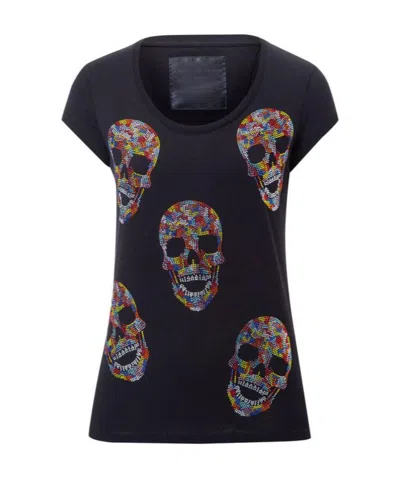 Philipp Plein Printed T-shirt In Black