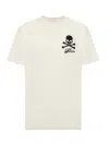 Philipp Plein Skull Bones-print T-shirt In White