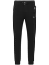 Philipp Plein Puffered Track Pants In Black