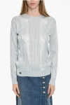 Philipp Plein Pullover Round Neck Ls Crystal