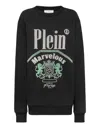 Philipp Plein Pullover Round Neck Ls Marvelous In Black