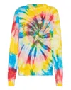 Philipp Plein Tie-dye Print Cotton-blend Sweatshirt In Multi