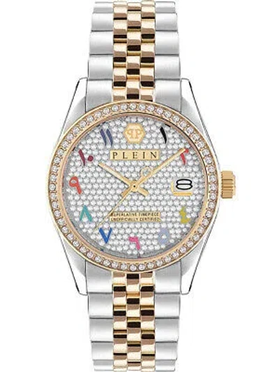 Pre-owned Philipp Plein Pw2ba0123 Street Couture Ladies Watch 38mm 5atm