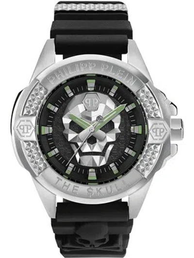 Pre-owned Philipp Plein Pwaaa0121 The Skull 44mm Mens Watch 44mm 5atm