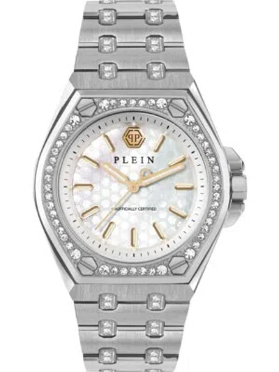 Pre-owned Philipp Plein Pwjaa1123 Ladies Watch Extreme 38mm 5atm